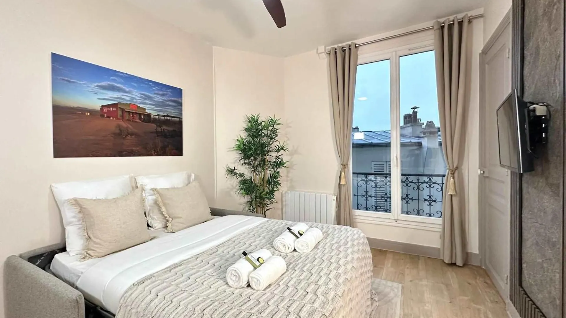 Beautiful Studio Front Of Sacre-Coeur Apartment Paris France