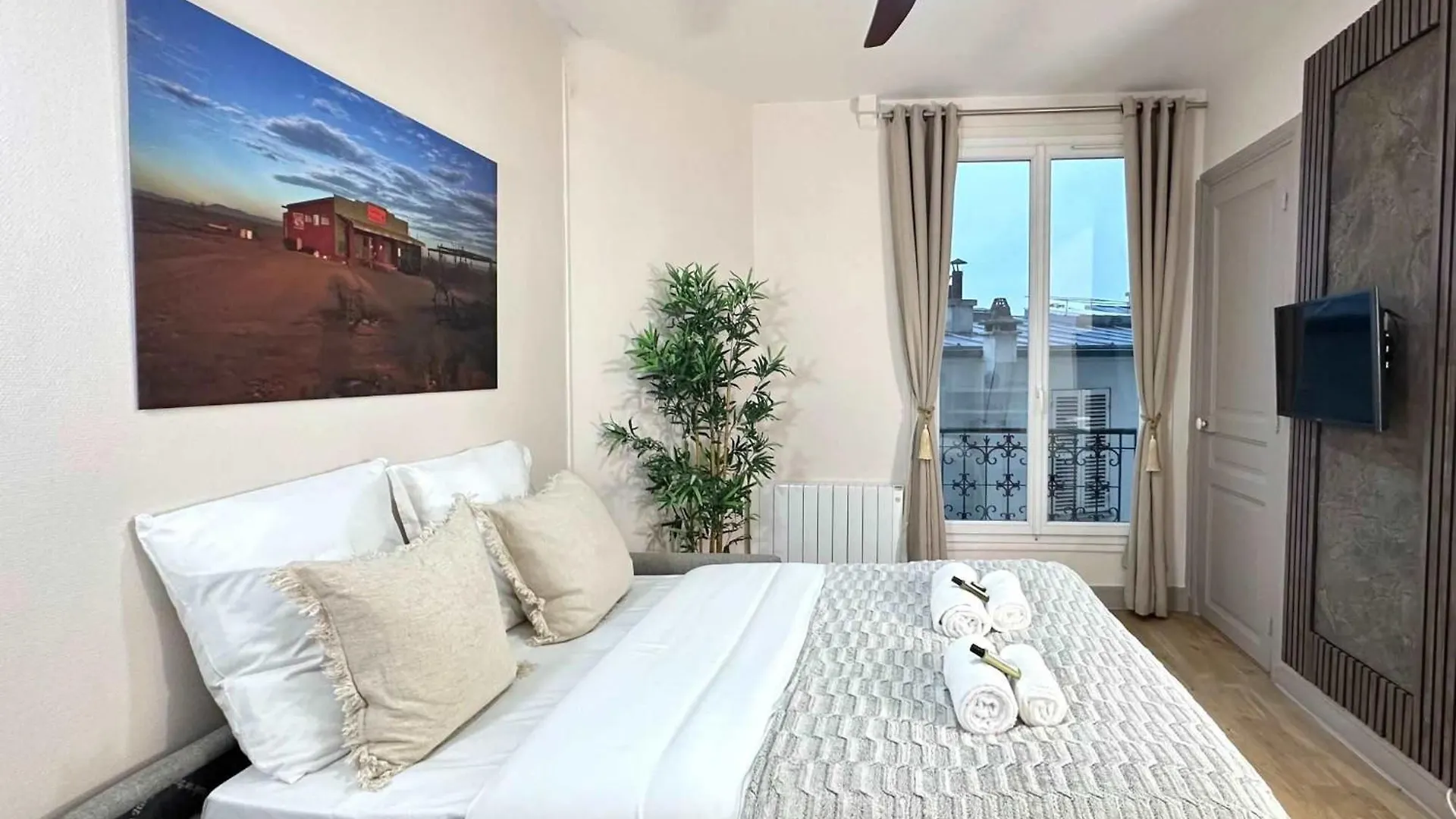 Beautiful Studio Front Of Sacre-Coeur Apartment Paris 0*,